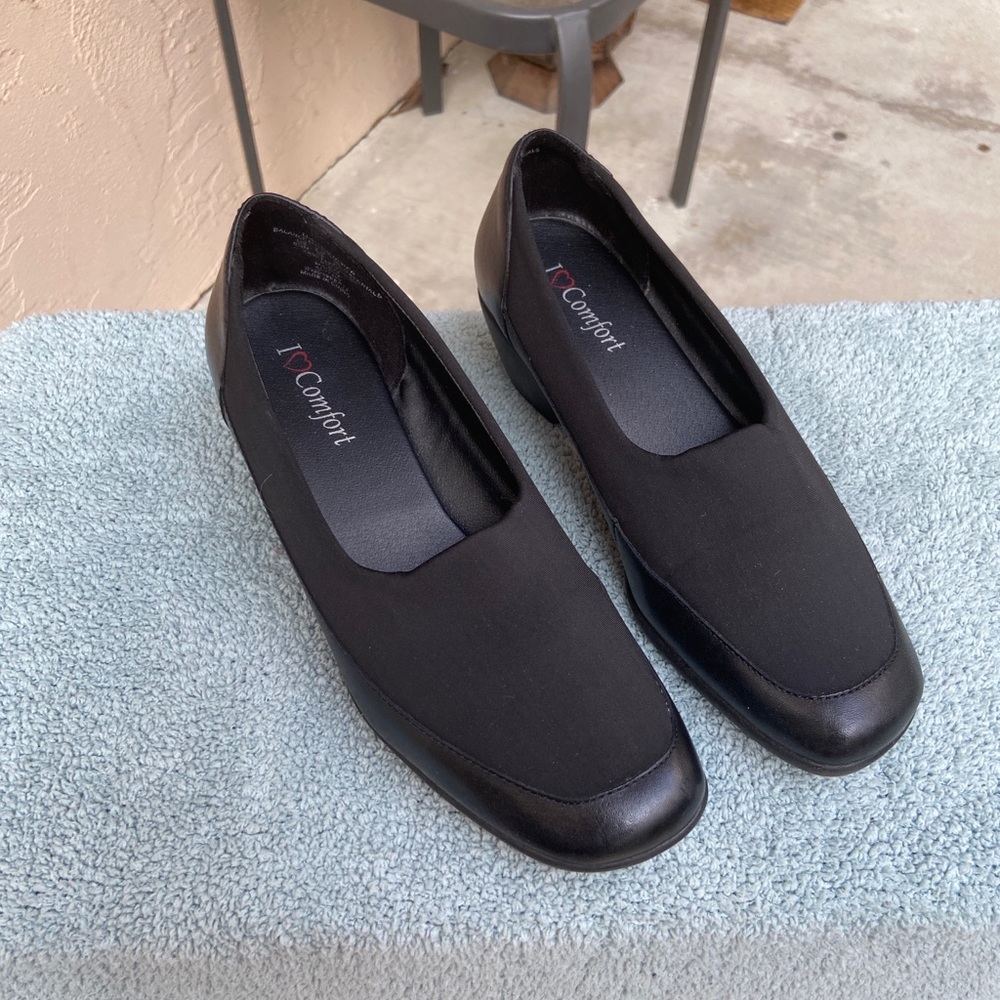Black Slip-ons